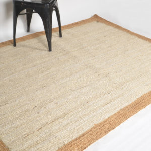 Muted Handwoven Jute Rug