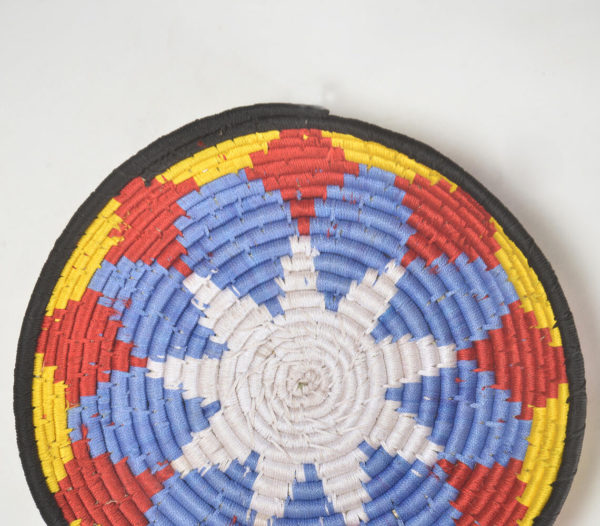 Handwoven Mandala Wall Plate - Image 2