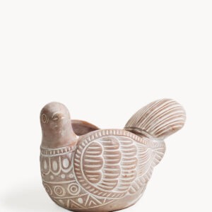 Terracotta Pot – Turtle Dove