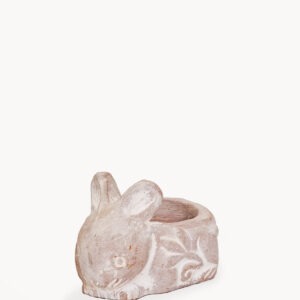 Terracotta Tea Light Candle Holder – Rabbit