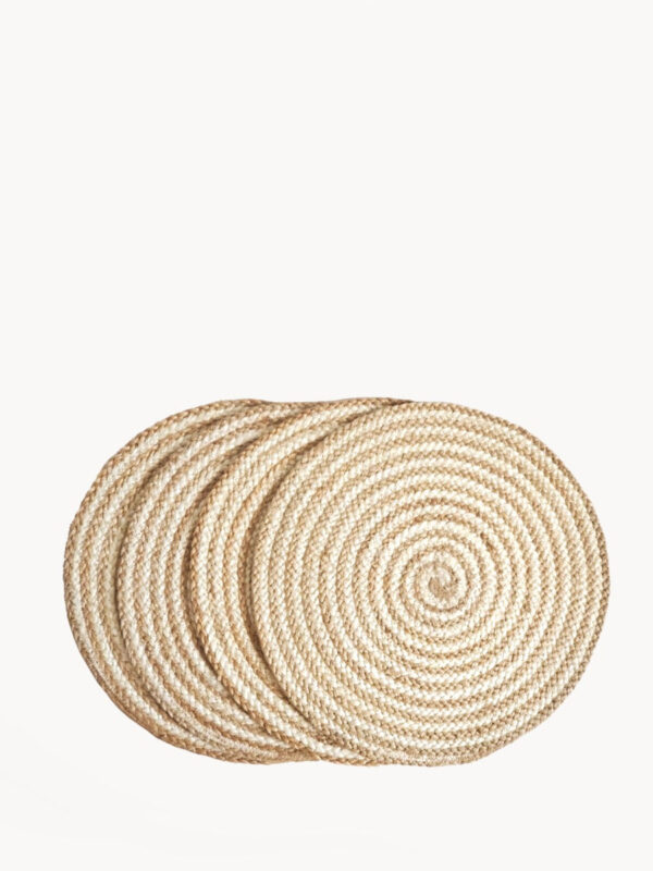 Kata Spiral Placemat – Natural (Set of 4)