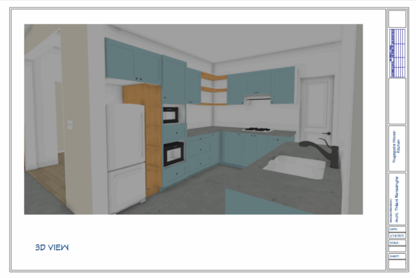 Online Kitchen Design Consultation – Transform Your Kitchen Remotely :   Layout ONLY - Image 4
